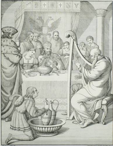 Peroux, Joseph Nicolaus -  -  - Rudolph von Habsburg (Rheinlegende)