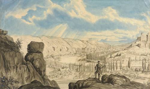 Kraus, Gustav Wilhelm -  -  - Eichstätt von Norden