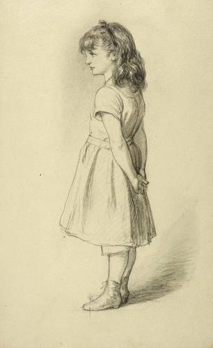 Beer, Wilhelm Amandus -  -  - Bauernmädchen