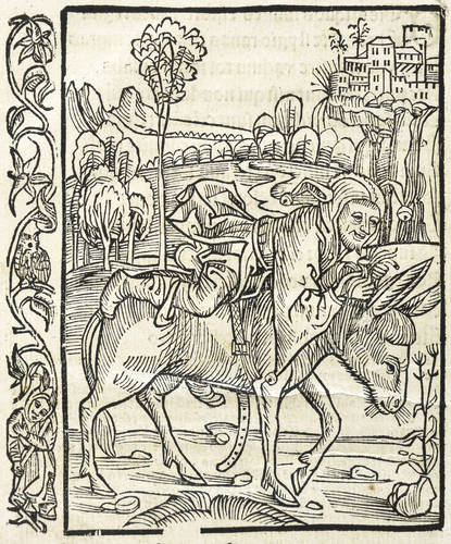 Meister des Haintz Narr - Narrenschiff (Jodocus Badius Ascensius) - Narrenschiff (Jodocus Badius Ascensius) - Unbedachtsamkeit