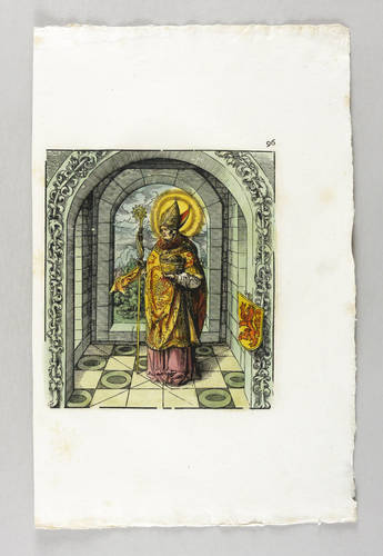 Beck, Leonhard - Nach Hans Burgkmair d.Ä - Nach Hans Burgkmair d.Ä - Heiliger Robert (Saint Rupert)