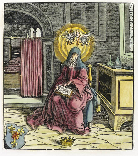 Beck, Leonhard -  -  - Sainte Irmine, fille de Dagobert II., fondatrice du monastere de filles de St. Marie aux greniers (Horreum) a Treves