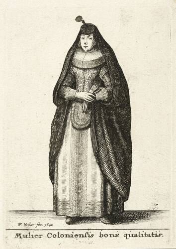 Hollar, Wenzel - Kölner Tracht - Kölner Tracht - Mulier Coloniensis bonae qualitatis