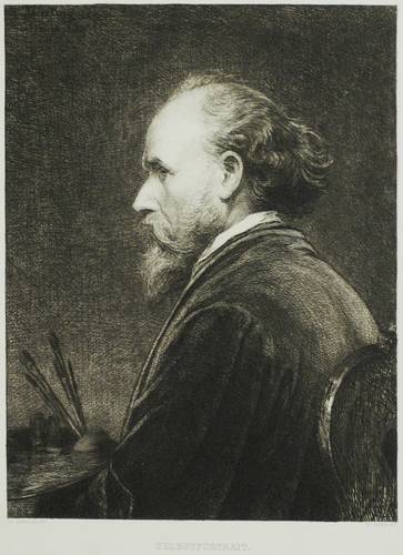 Unger, William -  -  - Selbstbildnis von Friedrich von Amerling