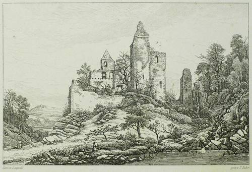 Faber, Carl Gottlieb Traugott - Burgruine - Burgruine - Ruine