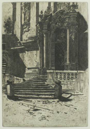 Vondrous, Jan C -  -  - Portal der St.-Nepomuk-Kirche auf dem Hradschin (Prag)