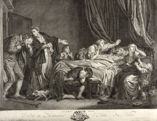 Gaillard, Rene - Nach Jean-Baptiste Greuze - Nach Jean-Baptiste Greuze - Le fils puni