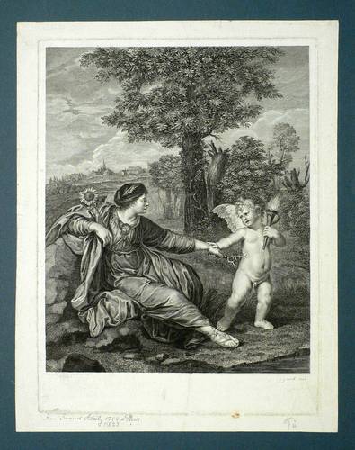 Avril, Jean Jacques d.Ä -  -  - Klytia und Amor