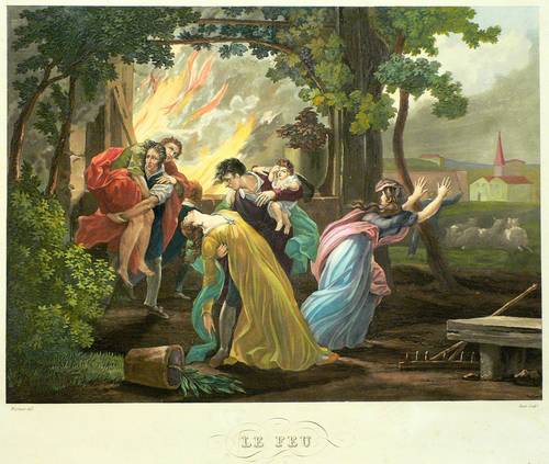 Jazet, Jean Pierre Marie - Das Feuer - Das Feuer - Le Feu