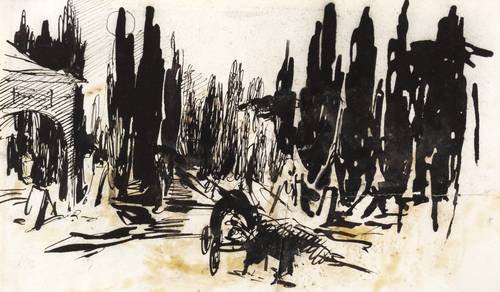 Prell, Hermann -  -  - Zypressenallee