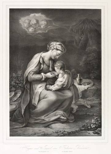 Baroccio, Federico (nach) -  -  - Hagar und Ismael