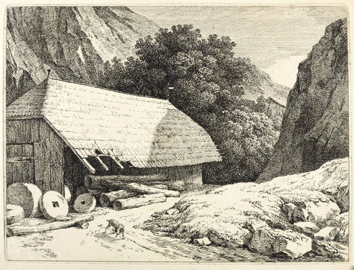 Rektorzik, Franz Xaver -  -  - Die Mühle im Thale