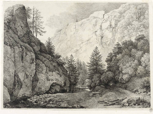 Rektorzik, Franz Xaver -  -  - Die Teufelswand im Punguathale