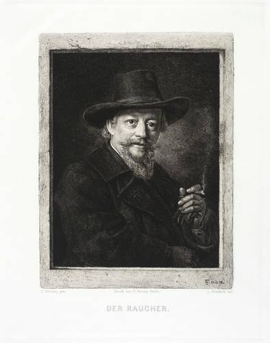 Friedrich, Ludwig - Nach Carl Bertling - Nach Carl Bertling - Der Raucher