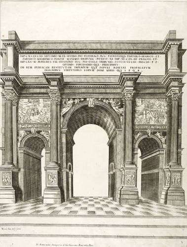 Aelst, Nicolaus van -  -  - Septimius-Severus-Bogen