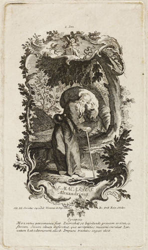 Rein, Joseph Friedrich - Heiligenkalender. - Makarius von Alexandria - Heiligenkalender. - Makarius von Alexandria - S. Macarius Alexandrinus