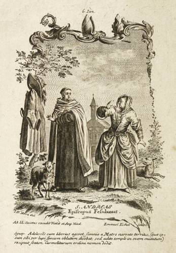 Eichel, Emanuel - Heiligenkalender. - Andrea Corsini - Heiligenkalender. - Andrea Corsini - S. Andreas Episcopus Fesulanus