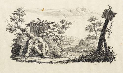 Lindauer, Josef Maria von (zugeschrieben) -  -  - Rastender Hausierer