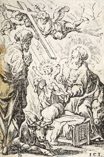 Jeghers, Jan Christoffel - Nach Antoon Sallaert - Nach Antoon Sallaert - Die Heilige Familie mit der Kreuzvision