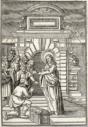Sichem, Christoph van II -  -  - Christus und der reiche Jüngling