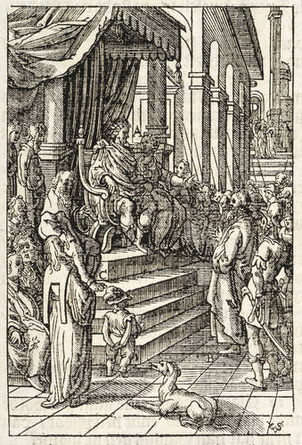 Sichem, Christoph van II -  -  - Paulus vor Agrippa