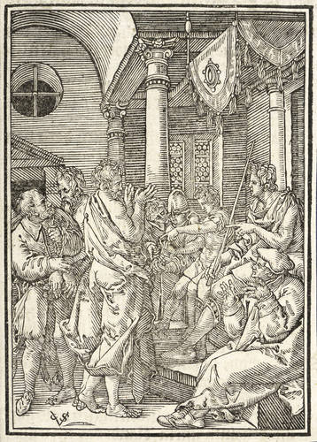 Sichem, Christoph van II -  -  - Daniel vor Nebukadnezar