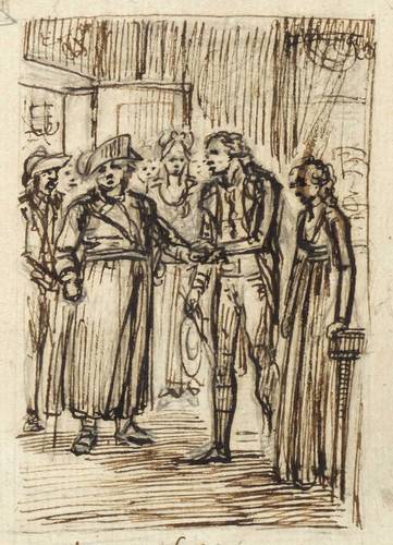 Goez, Joseph Franz Freiherr von -  -  - Empfindsame Szene