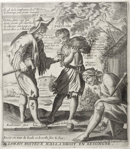 David, Jerome -  -  - Lamais boiteux n'alla droit en besogne (Zwei Boule-Spieler)