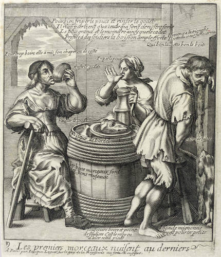 David, Jerome -  -  - Speisende Bettler