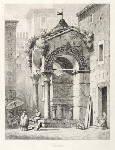 Gail, Wilhelm -  -  - Grabmal des Antenor in Padua