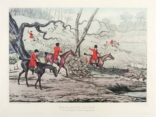 Alken, Henry Thomas -  -  - Breaking Cover (Fuchsjagd)