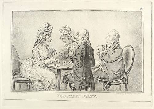 Gillray, James -  -  - Two-Penny Whist