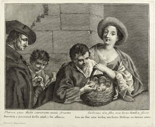 Volpato, Giovanni - Capricci fiamminghi - Capricci fiamminghi - Die Obstverkäuferin (Alter und Jugend)