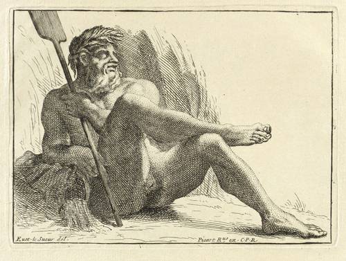 Le Sueur, Eustache (nach) - Flussgott - Flussgott - 