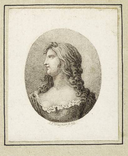 Wagner, Johann Jacob -  -  - Mädchenporträt