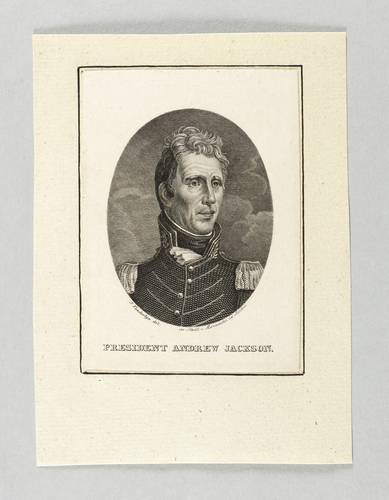 Jackson, Andrew - Bildnis - Bildnis - President Andrew Jackson