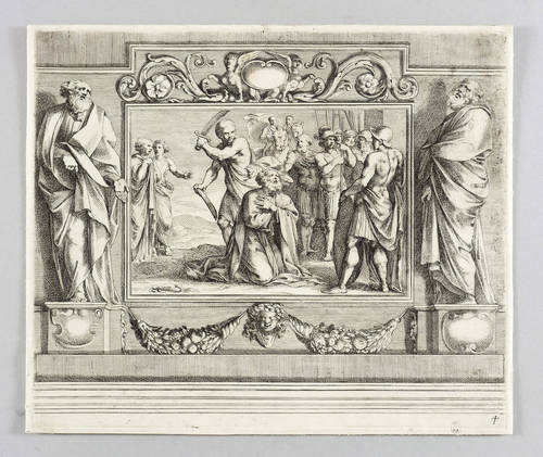 Bartoli, Pietro Santi - Nach Giovanni Lanfranco - Nach Giovanni Lanfranco - Martyrium des Hl. Paulus