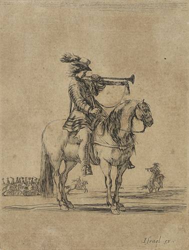 Bella, Stefano della - Trompeter auf einem Pferd - Trompeter auf einem Pferd - 