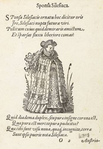 Amman, Jost - Tracht einer schlesischen Braut - Tracht einer schlesischen Braut - Sponsa Silesiaca