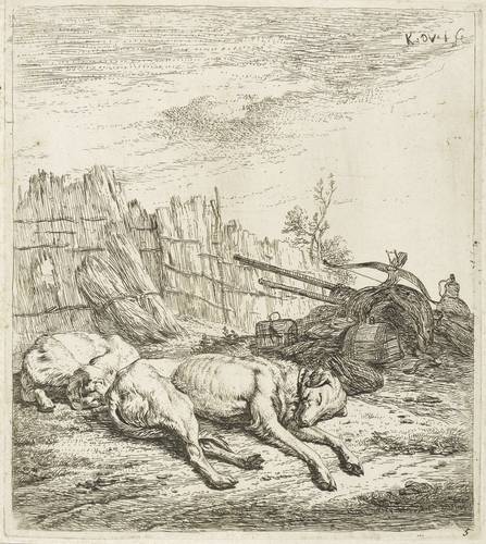 Dujardin, Karel - Schlafende Hunde - Schlafende Hunde - 