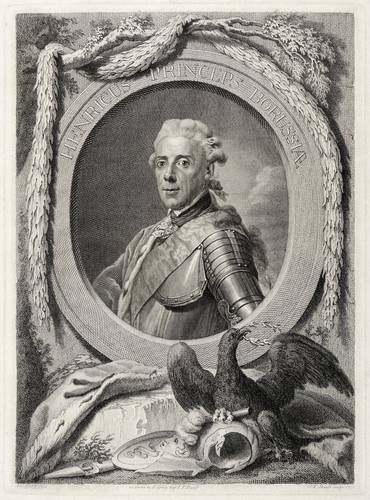 Bause, Johann Friedrich - Bildnis Prinz Heinrichs von Preußen - Bildnis Prinz Heinrichs von Preußen - Henricus Princeps Borussia