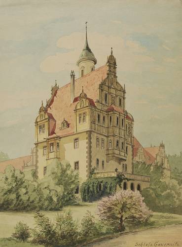 Oehme, Erwin -  -  - Schloss Gauernitz