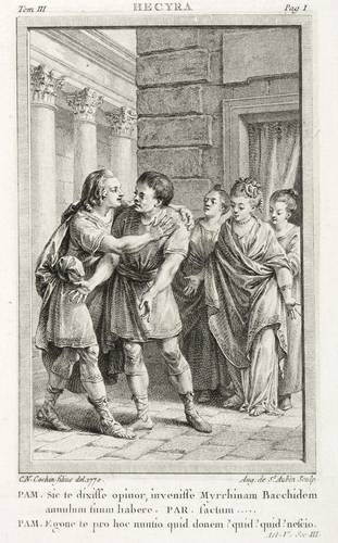 Saint-Aubin, Augustin de -  -  - Hecyra (Terenz)