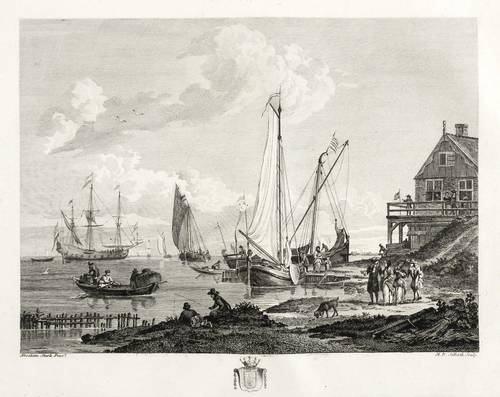 Sallieth, Matheus de - Nach Abraham Storck - Nach Abraham Storck - Niederländischer Hafen