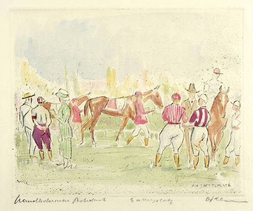 Klemm, Walther -  -  - Sattelplatz