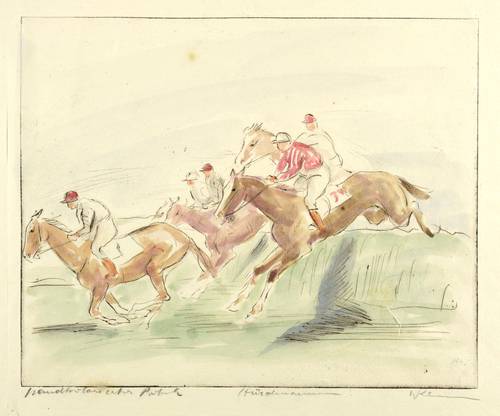 Klemm, Walther -  -  - Hürdenrennen