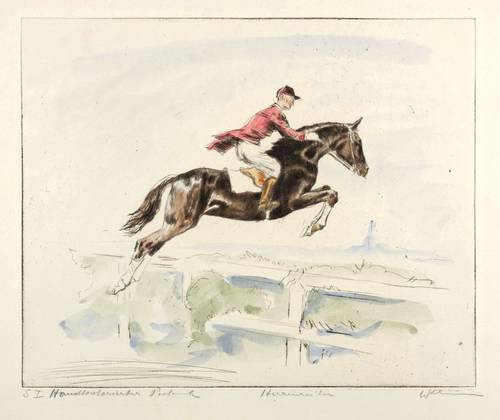 Klemm, Walther -  -  - Herrenreiter