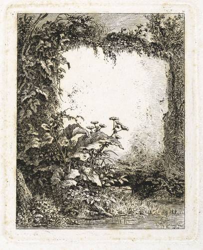 Erhard, Johann Christoph -  -  - Die Titelvignette mit dem großen Stein