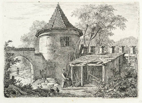 Erhard, Johann Christoph -  -  - Der niedrige runde Thurm