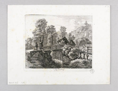 Erhard, Johann Christoph - Sechs Ansichten aus den Umgebungen des Schneeberges bei Wiener-Neustadt - Sechs Ansichten aus den Umgebungen des Schneeberges bei Wiener-Neustadt - Bey Buchberg (Puchberg am Schneeberg)
